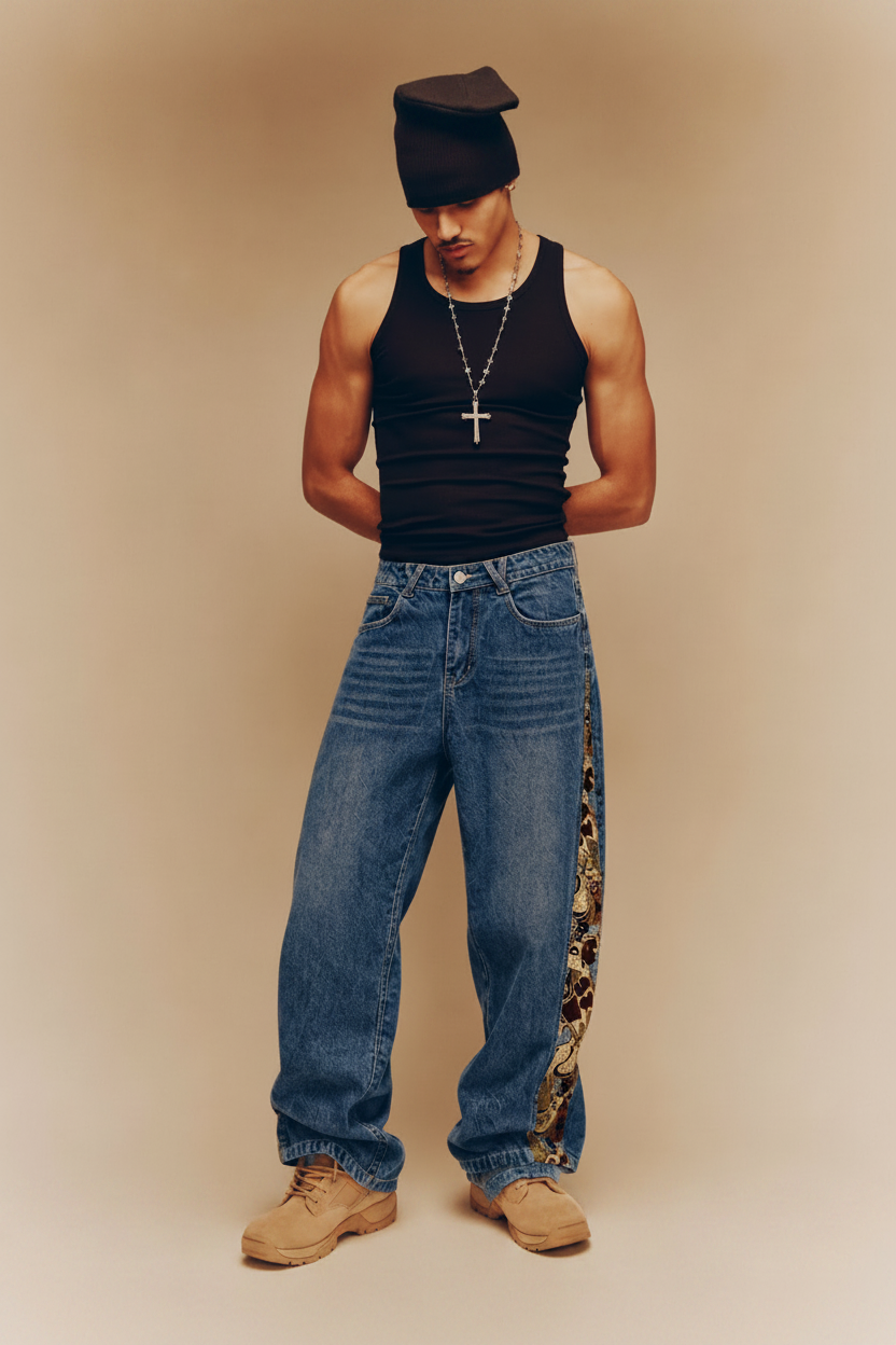 Maverick Baggy Unisex Denim Jeans