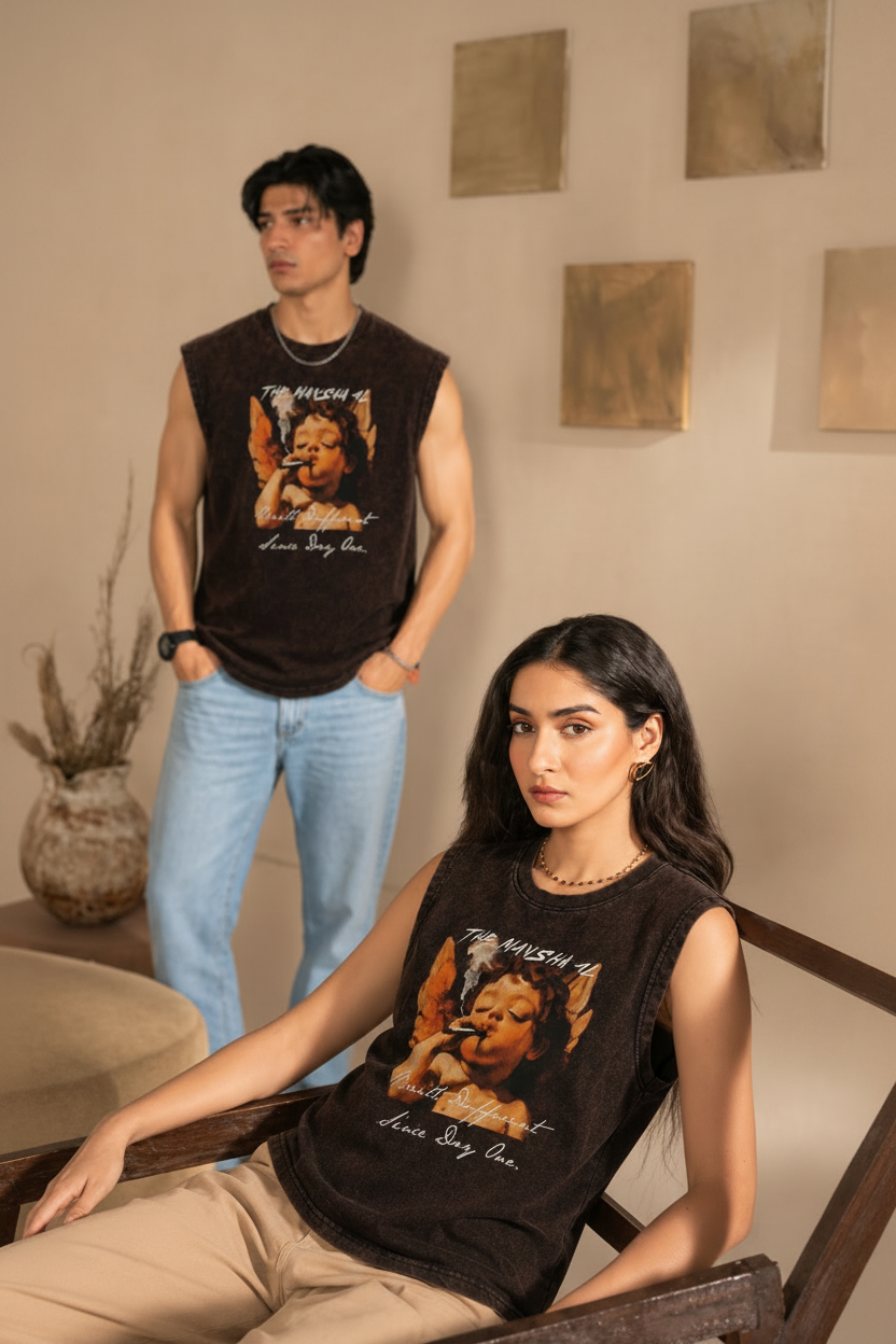 Smoking Angel Unisex Vest