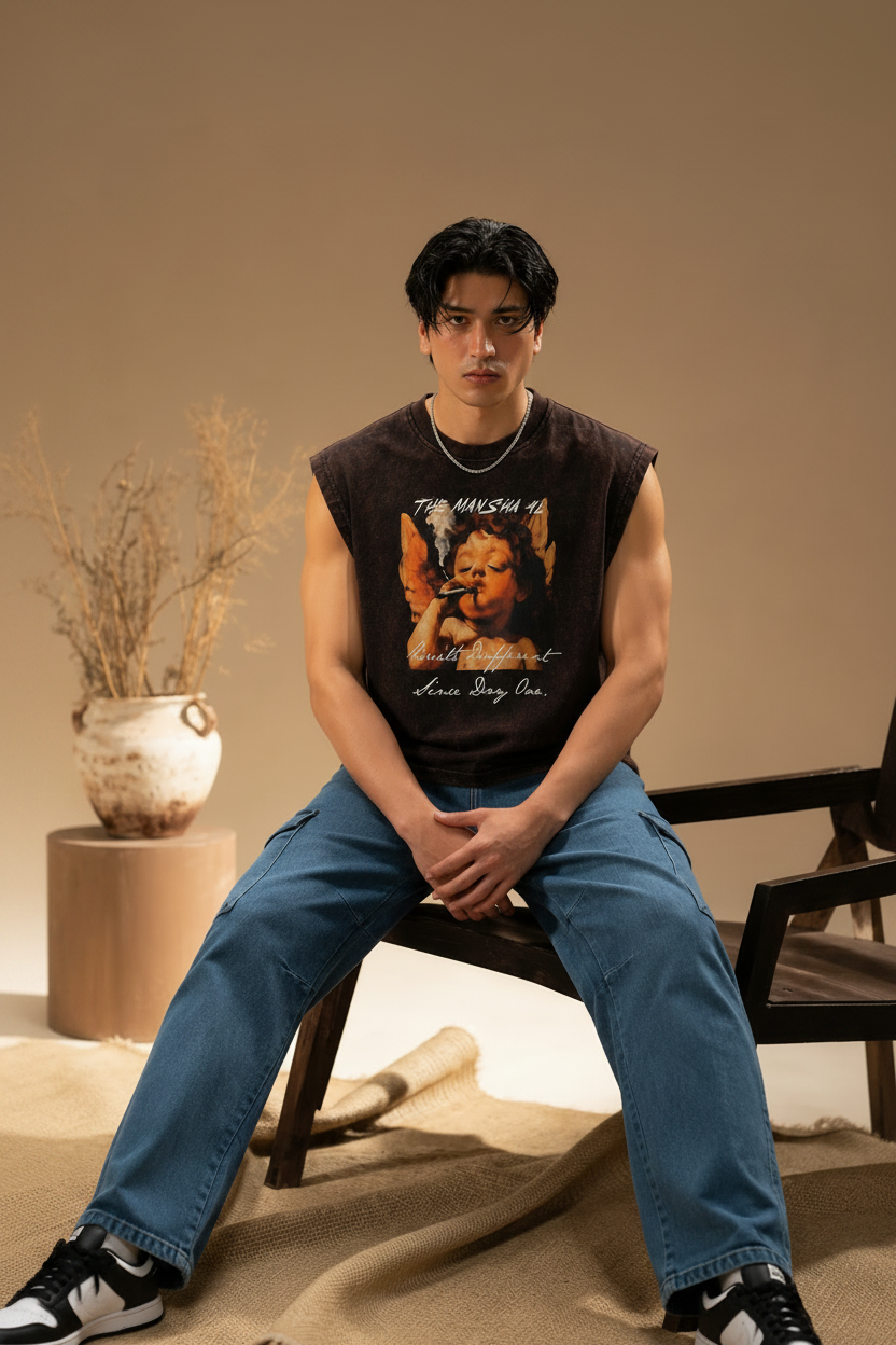 Smoking Angel Unisex Vest